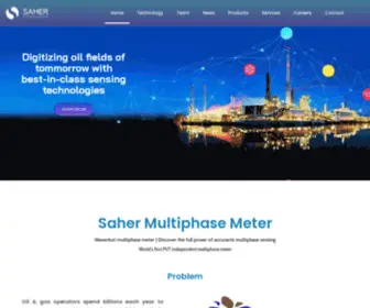 Saherflow.com(Saher Flow Solutions) Screenshot