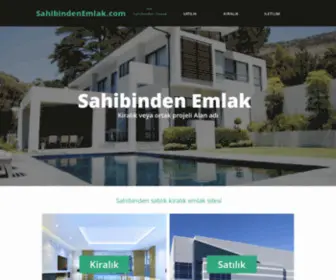 Sahibindenemlak.com(Sahibinden satılık kiralık daire) Screenshot