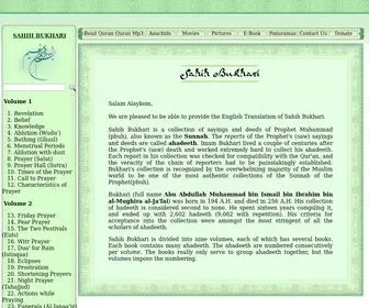 Sahih-Bukhari.com(Sahih Bukhari) Screenshot