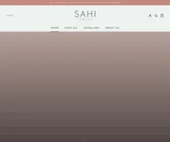 Sahilondon.com(Shop Women's Handmade Fashion Jewellery & Handbags) Screenshot