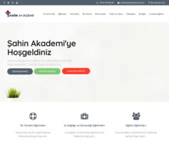 Sahinakademi.com.tr(Şahin Akademi) Screenshot