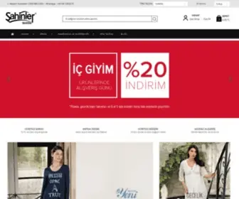 Sahinlershop.com(Ahinler Tekstil) Screenshot