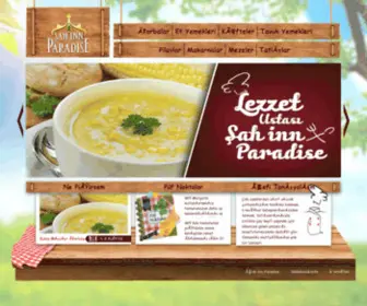 Sahinnparadisemutfagi.com(Şah inn Paradise Mutfağı) Screenshot