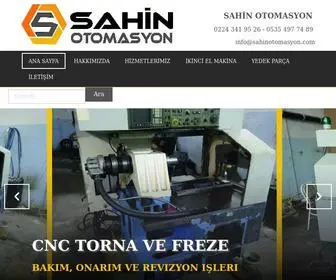 Sahinotomasyon.com(ANA SAYFA) Screenshot