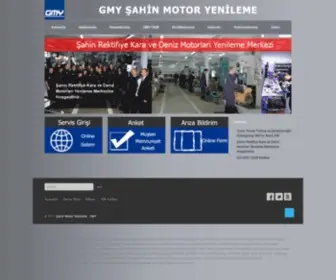 Sahinrektifiye.com.tr(Şahin Rektifiye Kara ve Deniz Motorları Yenileme Merkezi) Screenshot