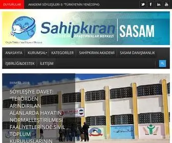 Sahipkiran.org(Sahipkıran Stratejik Araştırmalar Merkezi) Screenshot