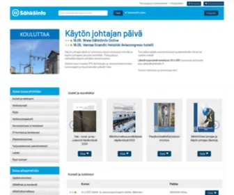 Sahkoinfo.fi(Sähköinfo) Screenshot