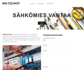 Sahkotyotvantaa.fi(Sähkömies) Screenshot