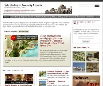 Sahl-Hasheesh.net(Sahl Hasheesh Property) Screenshot