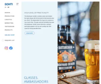 Sahm.de(The Glass for Top Brands) Screenshot