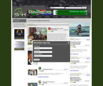 Sahorseracing.com(Sahorseracing) Screenshot