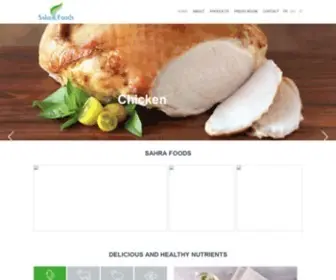 Sahra.com.tr(Sahra Foods) Screenshot