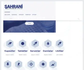 Sahrani.com.tr(Sahrani) Screenshot