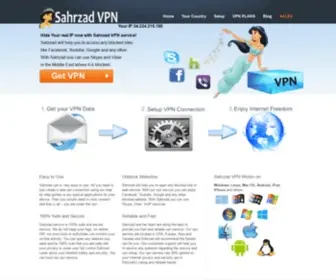 Sahrzad.net(Sahrzad VPN) Screenshot