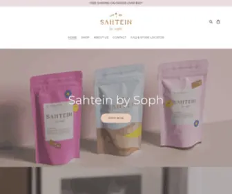 Sahteinbysoph.com(SAHTEIN BY SOPH) Screenshot