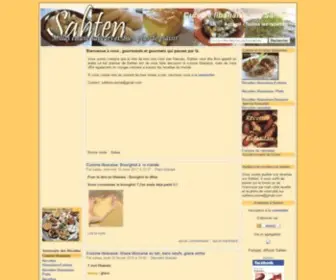 Sahten.com(Cuisine libanaise par Sahten) Screenshot