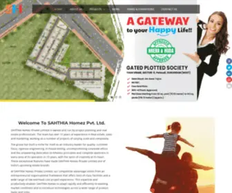 Sahthiahomez.com(SAHTHIA Homez) Screenshot