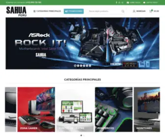Sahuaperu.com.pe(Sahua Perú) Screenshot