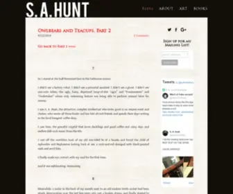 Sahuntbooks.com(Hunt's Blog) Screenshot