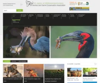 Sahunters.co.za(SA Hunters) Screenshot