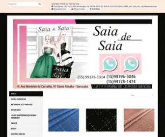 Saiadesaia.com.br(Saia de Saia) Screenshot