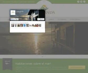 Saiananda.com(Hotel Hospedaje Manabí Saiananda) Screenshot