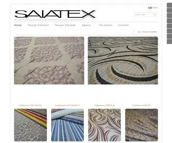 Saiatex.it(Arredamento jacquard tinto filo) Screenshot