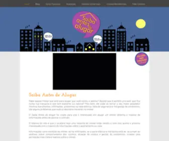 Saibaantesdealugar.com.br(Dicas Sobre Aluguel De Imoveis Casa Apartamento) Screenshot