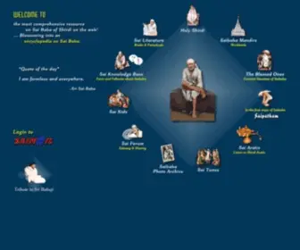 Saibaba.com(Sri Shirdi Sai Baba) Screenshot