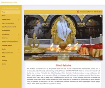 Saibabalives.org(Saibaba live and Saibaba Lives website) Screenshot