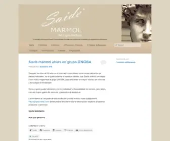 Saidemarmolmx.com(Saide Marmol) Screenshot