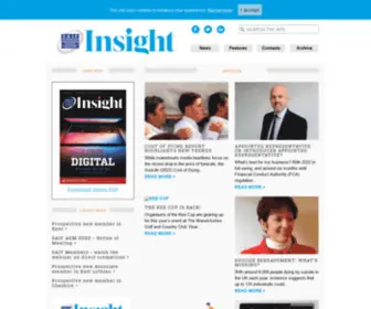 Saifinsight.co.uk(SAIFInsight magazine) Screenshot