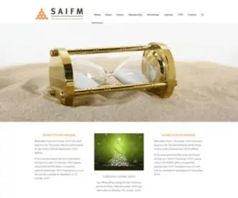 Saifm.co.za(The South African Institute of Financial Markets) Screenshot