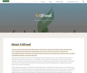 Saifood.ca Screenshot