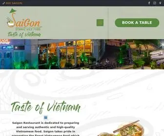 Saigon-Restaurant.com(Ethnic Viet Food) Screenshot