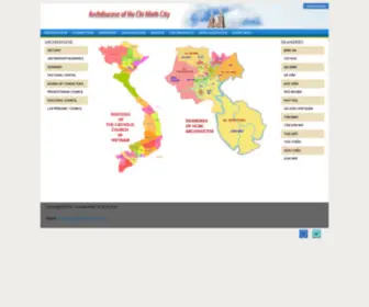Saigonarchdiocese.net(ARCHDIOCESE) Screenshot