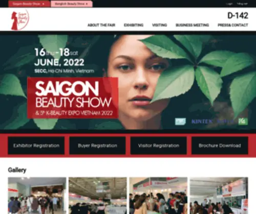 Saigonbeautyshow.com(Saigon Beauty Show 2022 Saigon Beauty Show 2022) Screenshot