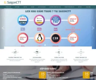 Saigonctt.com.vn(Trang chủ) Screenshot