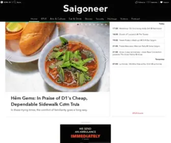 Saigoneer.com(Exploring Saigon and Beyond) Screenshot