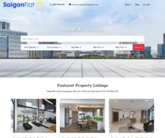 Saigonflat.com(Apartment) Screenshot