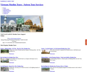 Saigonmuslimtours.com(Contact Support) Screenshot