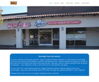 Saigonnewark.com(Saigon Seafood Harbor Restaurant) Screenshot