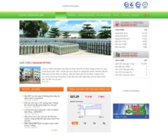 Saigonpetro.com.vn(Saigon petro) Screenshot