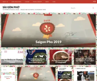 Saigonpho.us(Vietnamese noodle house) Screenshot