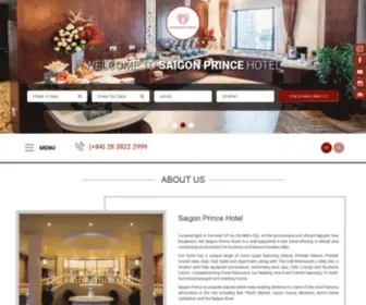 Saigonprincehotel.com(Saigon Prince Hotel) Screenshot