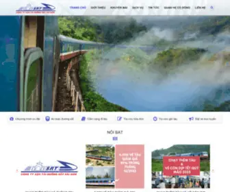 Saigonrailway.com.vn(Trang Chủ) Screenshot