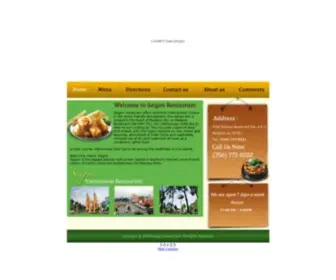 Saigonrestaurant-AL.com(Saigonrestaurant AL) Screenshot