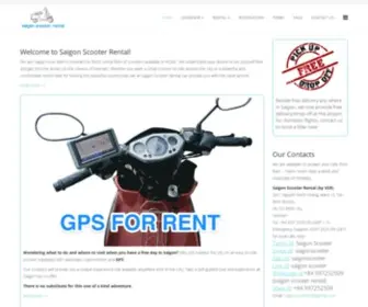Saigonscooterrental.com(Saigon Scooter Rental) Screenshot