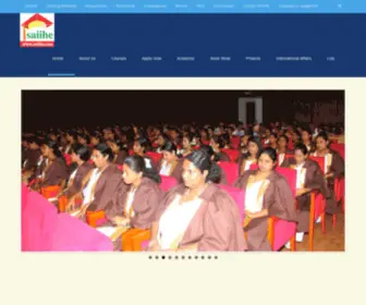 Saiihe.com(South Asian International Institute of Higher Education) Screenshot