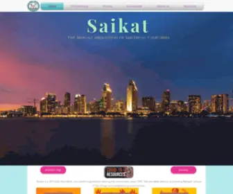 Saikat.org(The Bengali Association of San Diego) Screenshot